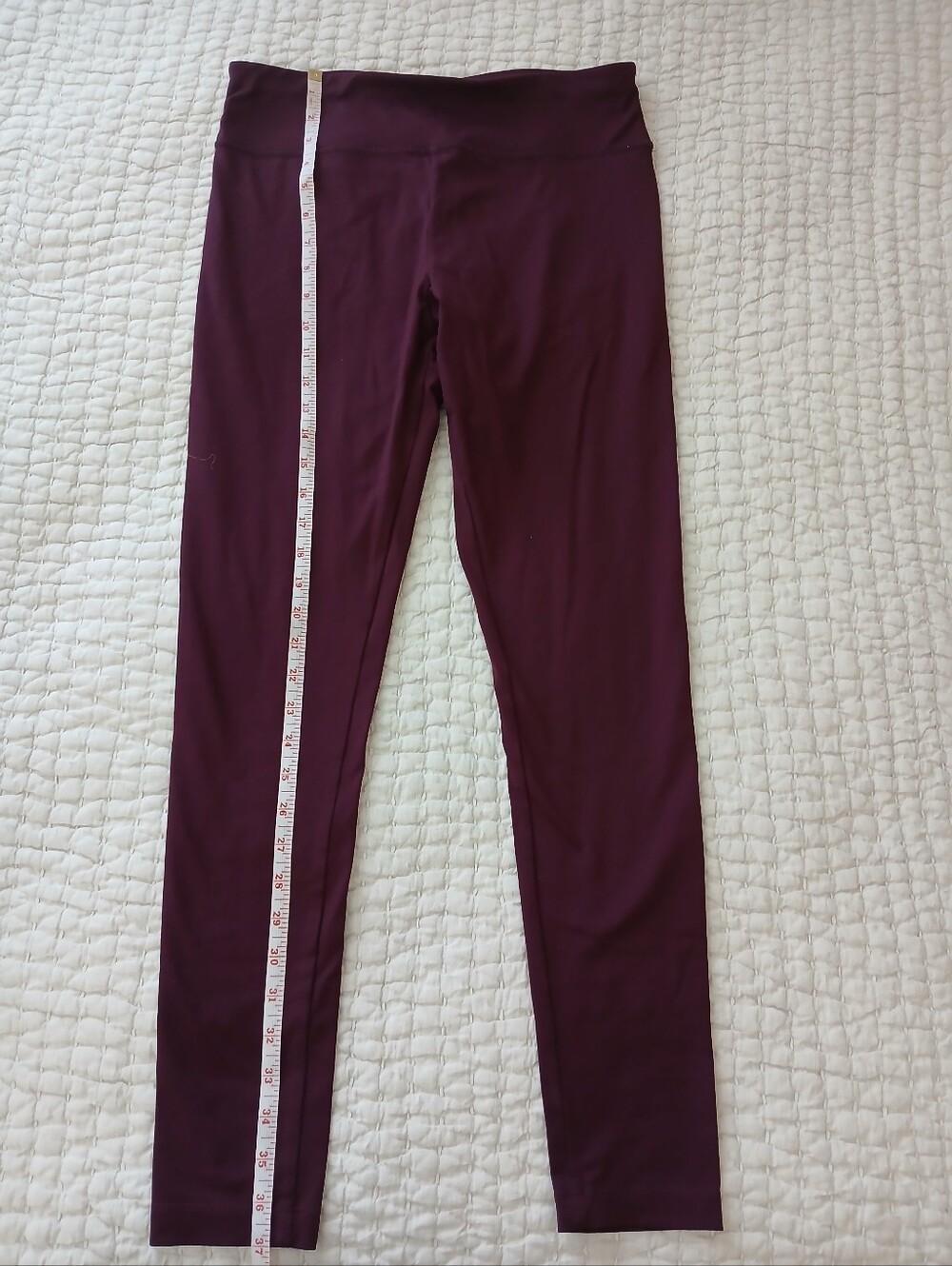 Danskin Womens Maroon Yoga Leggings